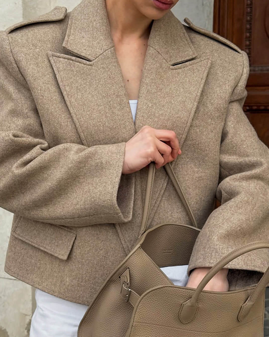 EB | Blazer mit Schulterpolstern
