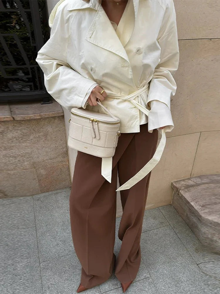 EB | Stehkragen Trenchcoat
