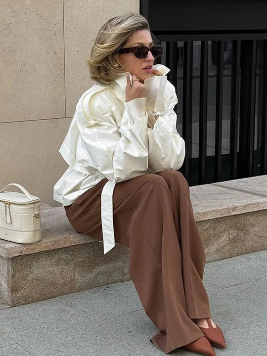 EB | Stehkragen Trenchcoat