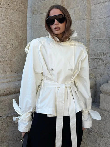 EB | Stehkragen Trenchcoat
