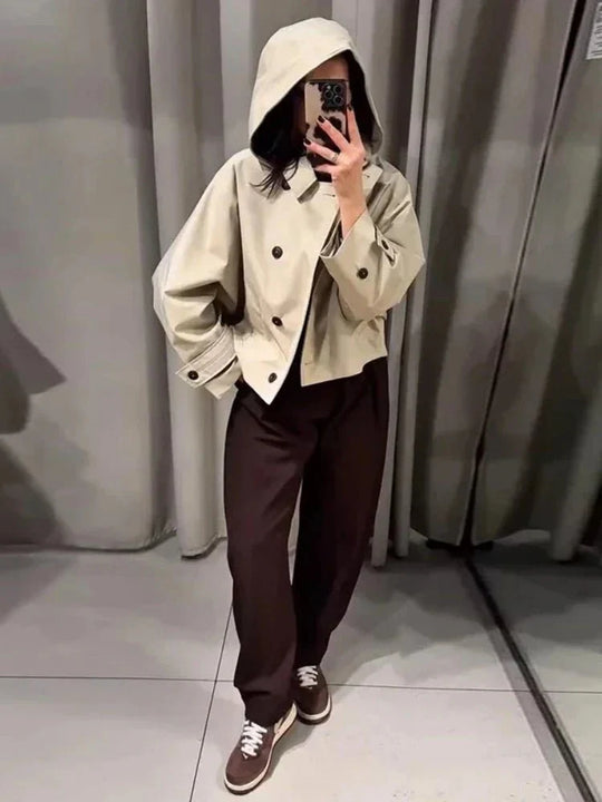 EB | Kapuzen-Trenchcoat