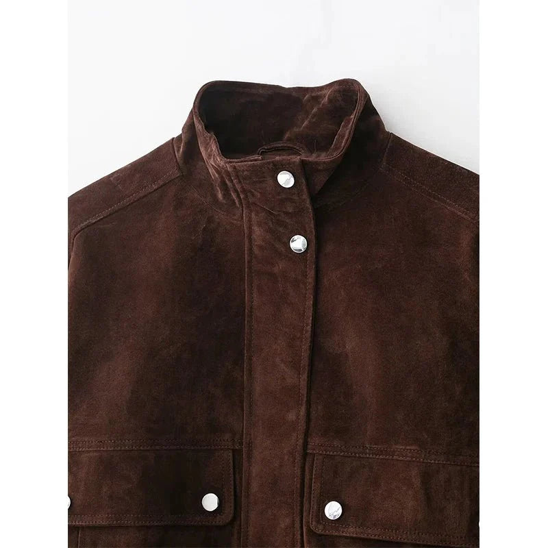 EB | Wildleder Bomberjacke