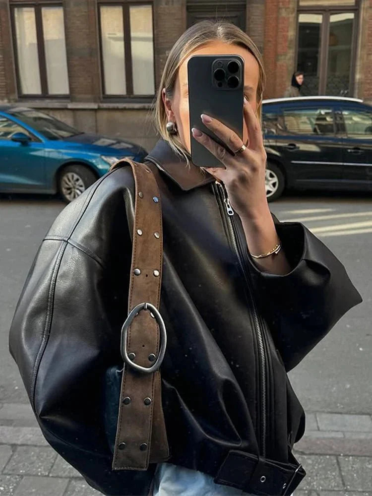 EB | Vegane Lederjacke