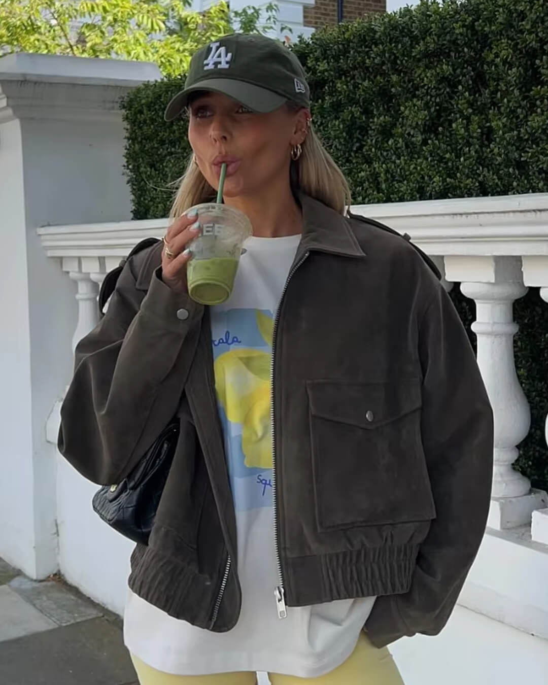 EB | Suede-Pilotjacke