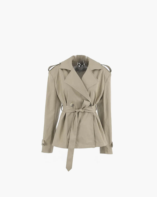EB | Crop Trenchcoat