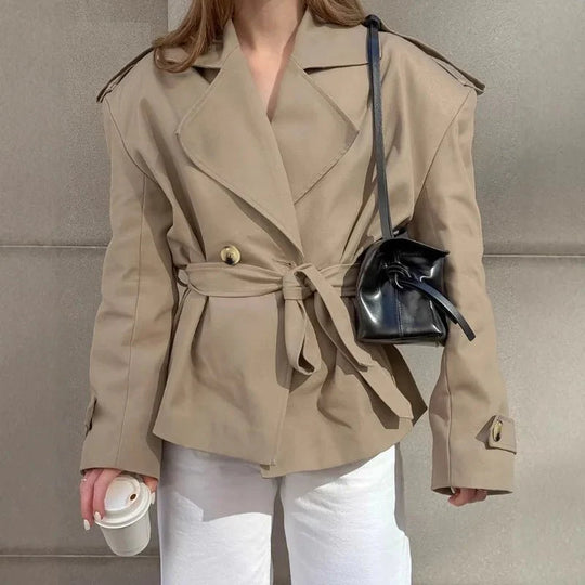 EB | Crop Trenchcoat