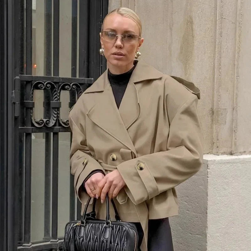 EB | Crop Trenchcoat