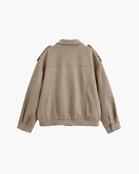 EB | Wildleder Motorradjacke
