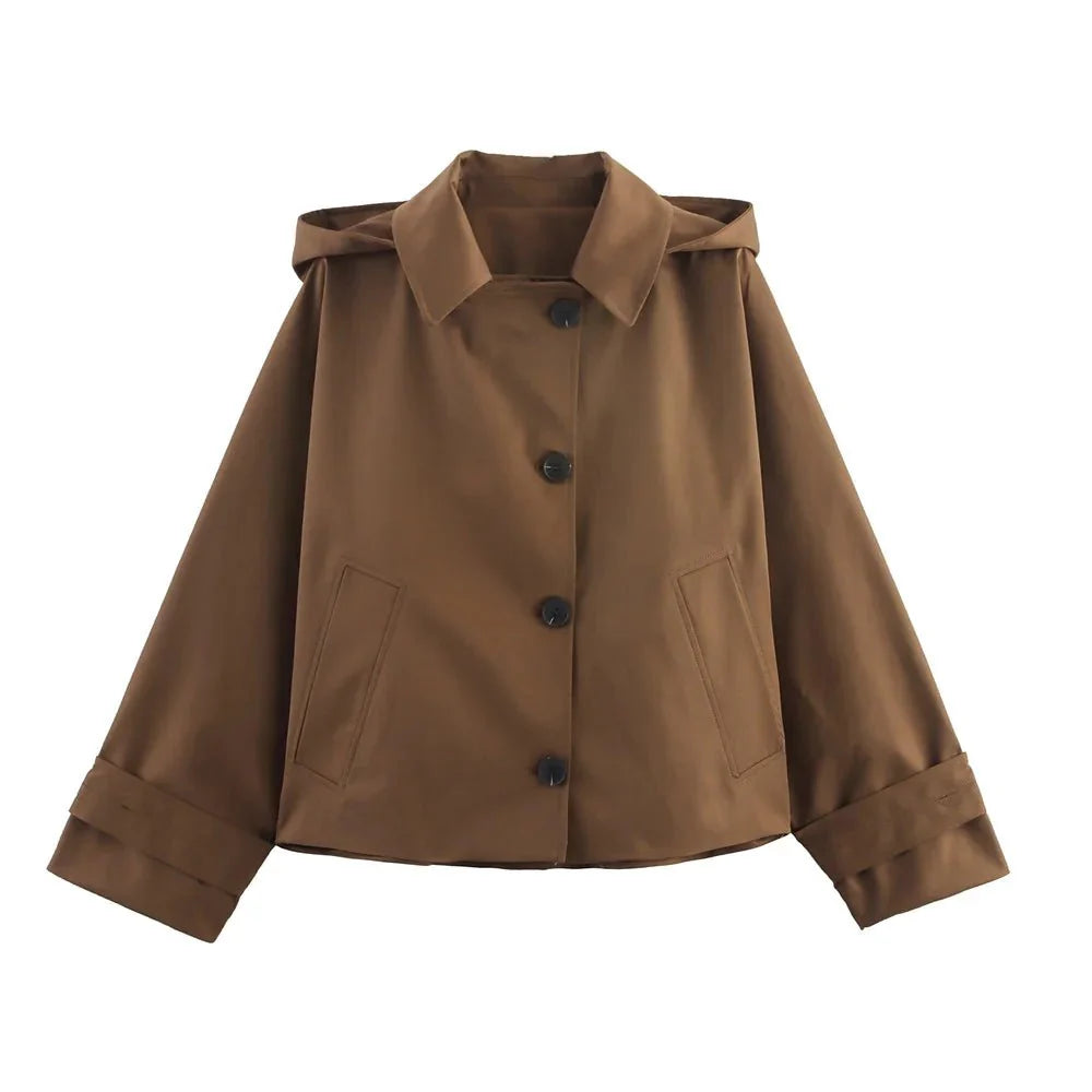 EB | Kapuzen-Windbreaker-Jacke