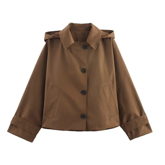 EB | Kapuzen-Windbreaker-Jacke