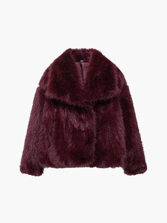 EB | Faux Fur Mantel
