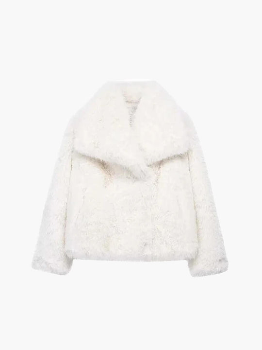 EB | Faux Fur Mantel