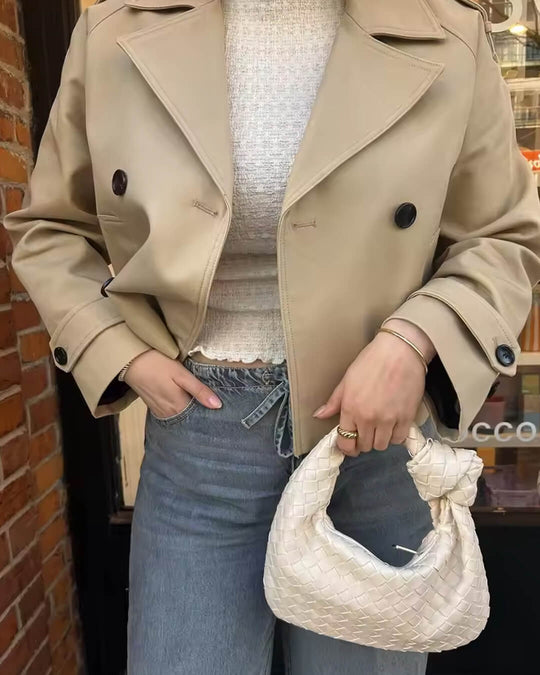 EB | Cropped Trenchcoat