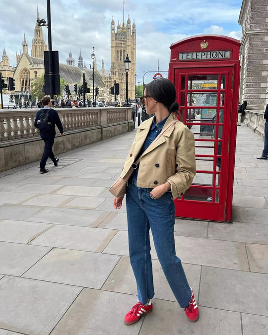 EB | Cropped Trenchcoat