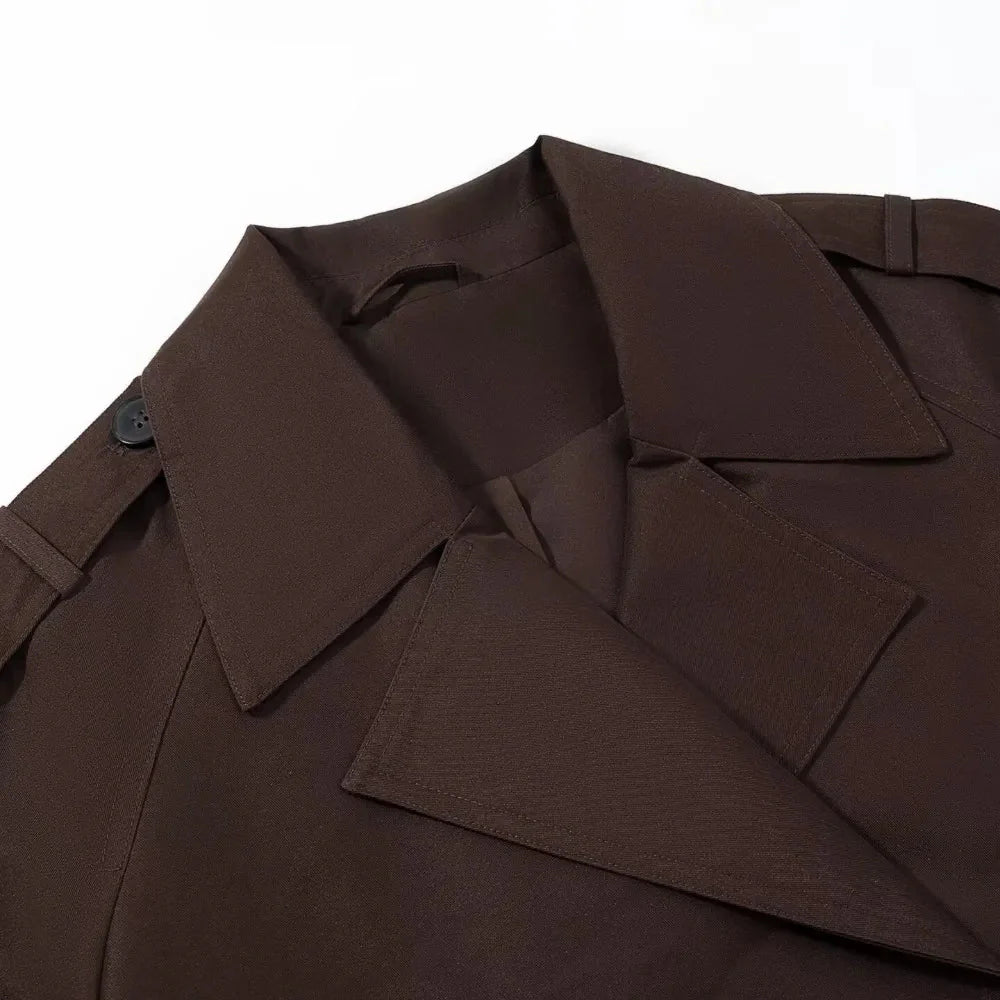 EB | Cropped Trenchcoat