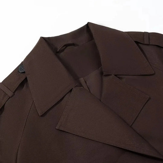 EB | Cropped Trenchcoat