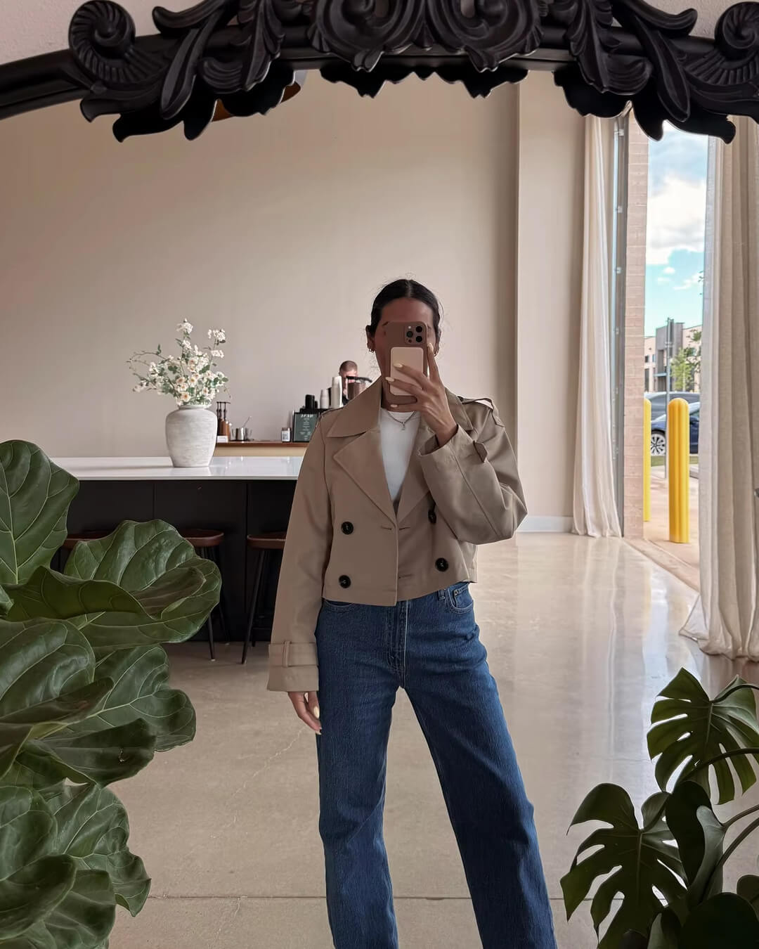 EB | Cropped Trenchcoat