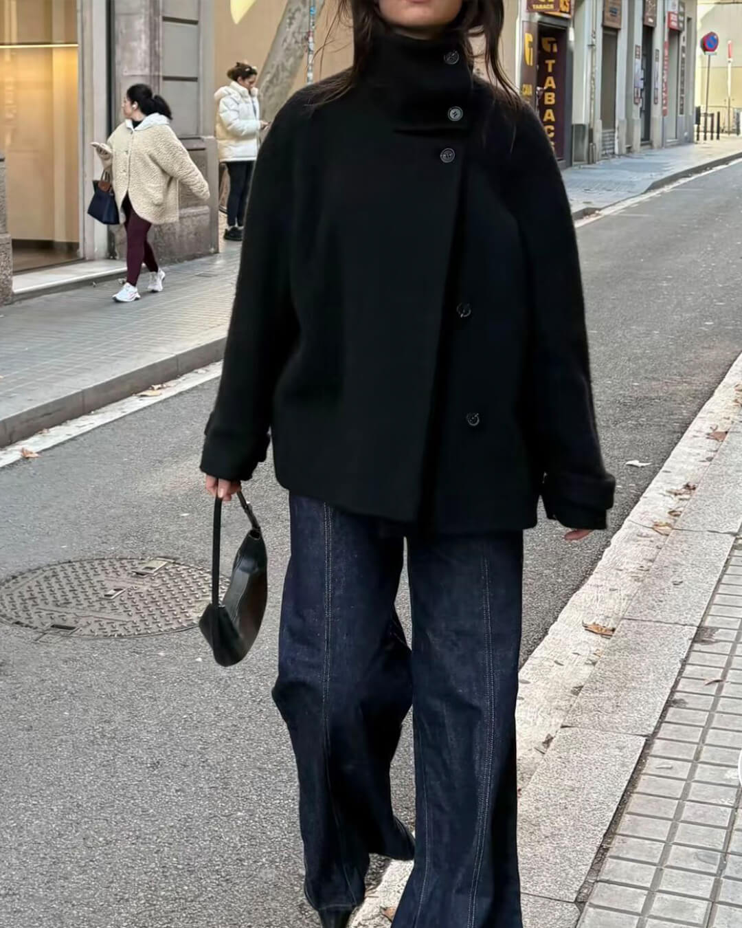 EB | Elegante Jacke mit Stehkragen