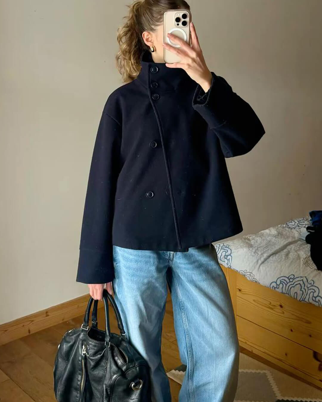 EB | Elegante Jacke mit Stehkragen