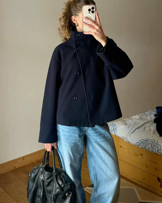 EB | Elegante Jacke mit Stehkragen