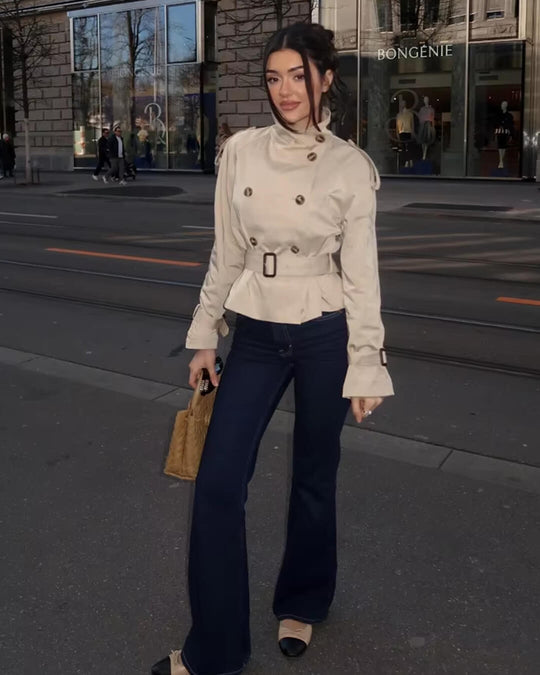 EB | Cropped Trenchcoat