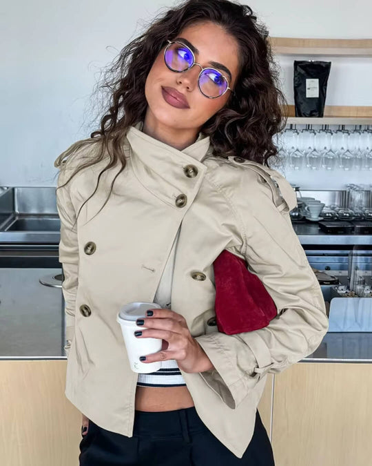 EB | Cropped Trenchcoat