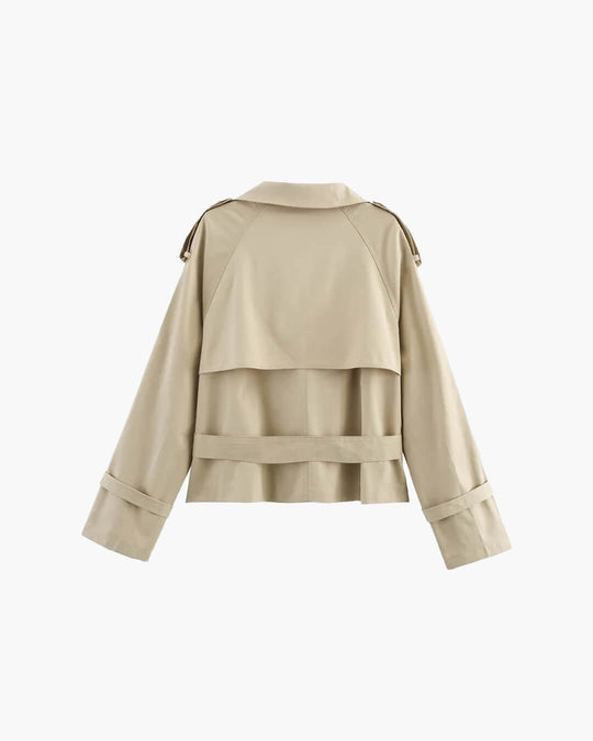 EB | Cropped Trenchcoat