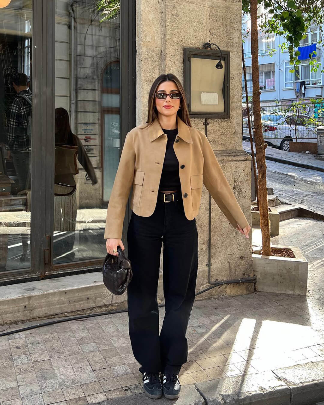 EB | Wildleder Blazerjacke