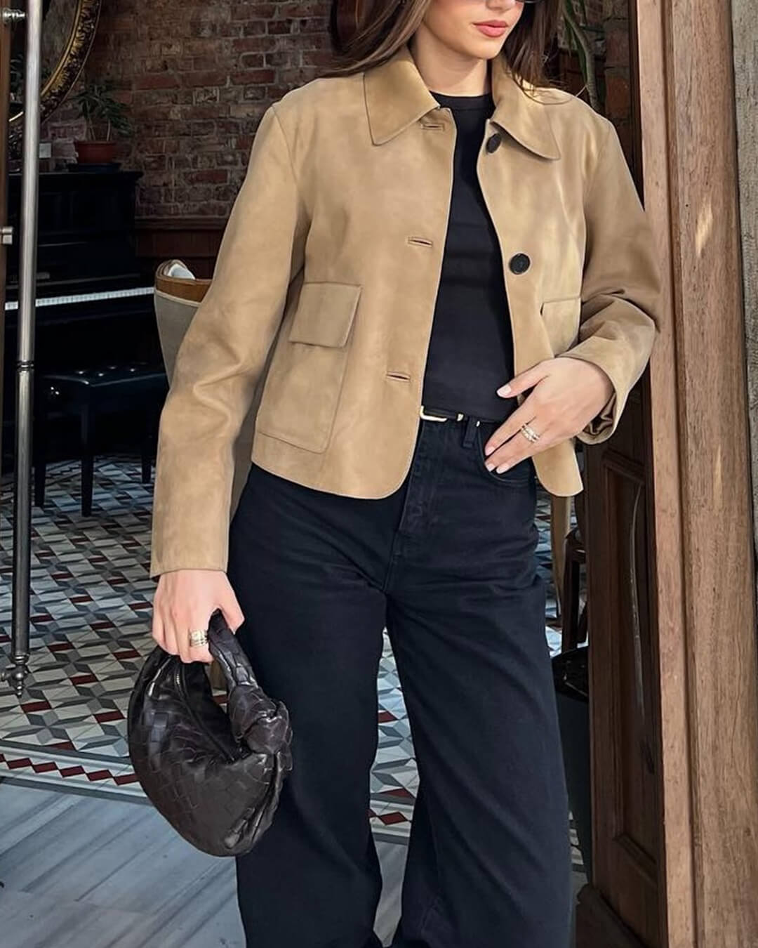 EB | Wildleder Blazerjacke