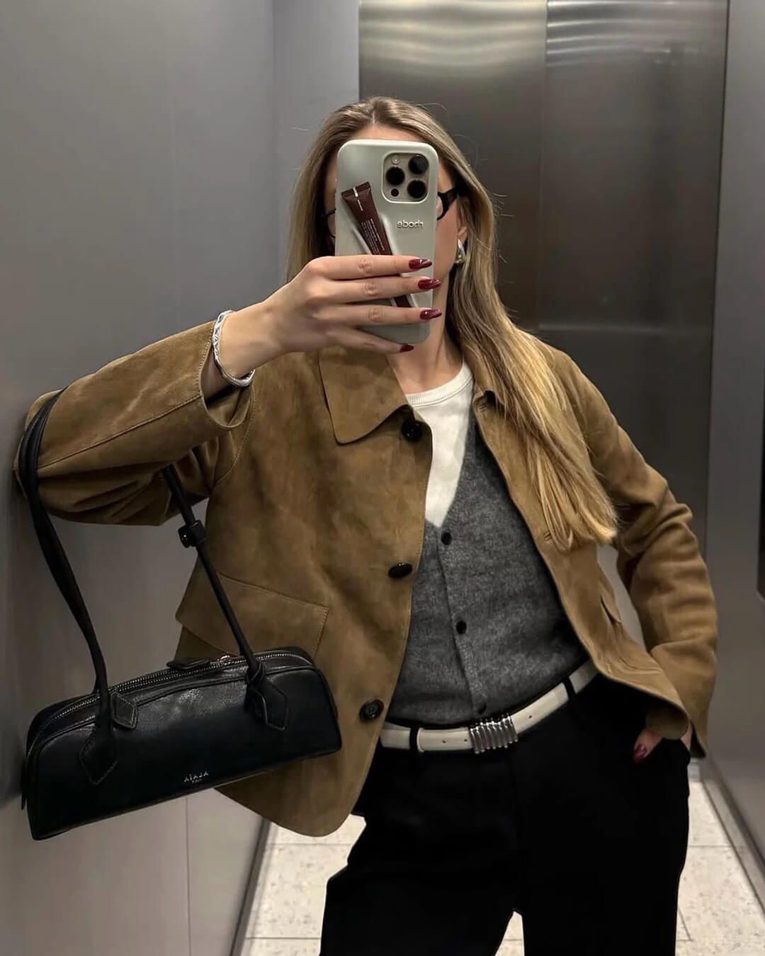 EB | Wildleder Blazerjacke