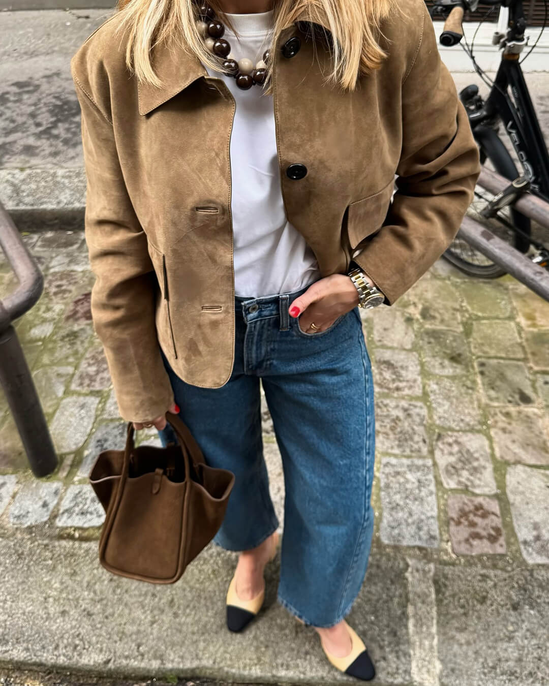 EB | Wildleder Blazerjacke