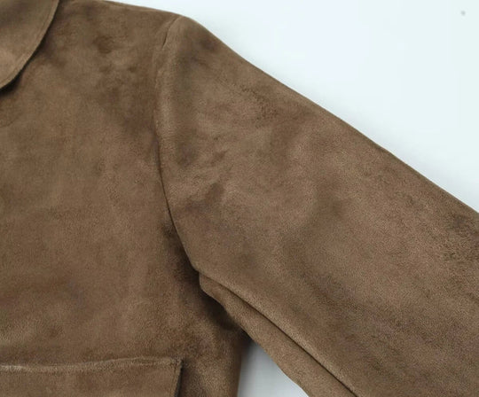 EB | Wildleder Blazerjacke