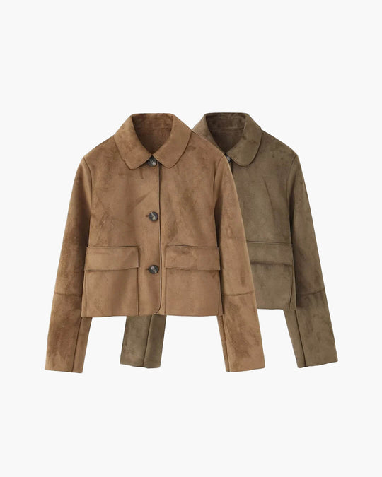 EB | Wildleder Blazerjacke