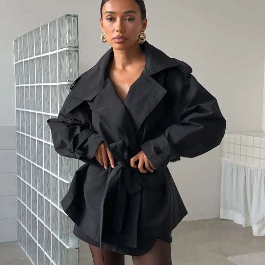 EB | Crop Trenchcoat