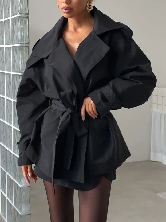 EB | Crop Trenchcoat