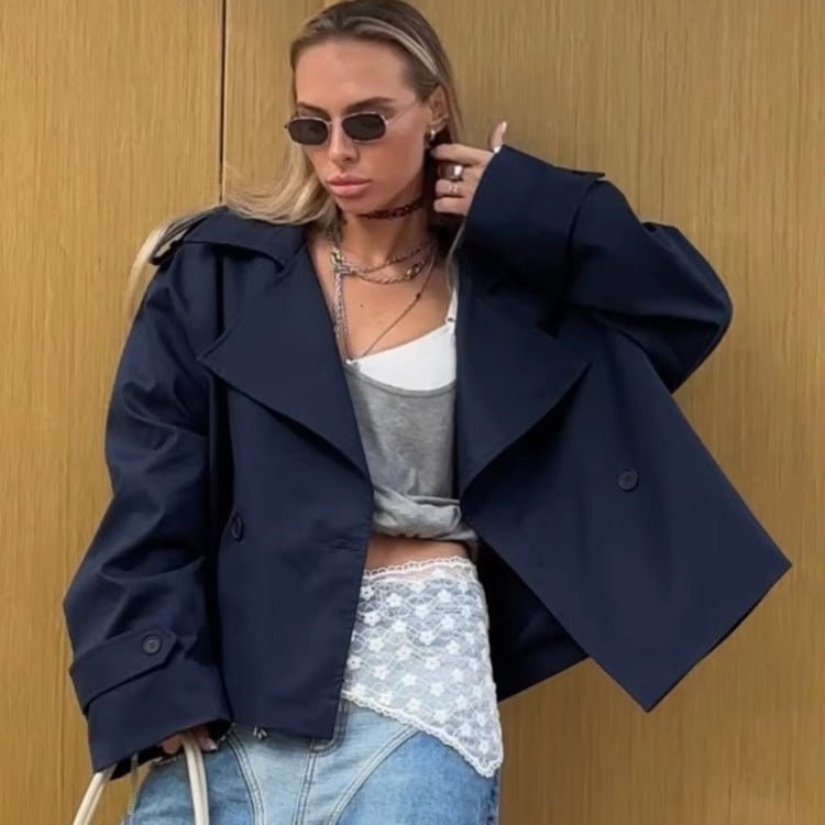 EB | Crop Trenchcoat