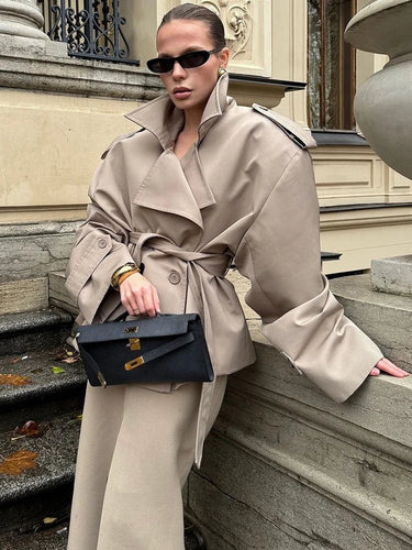 EB | Crop Trenchcoat