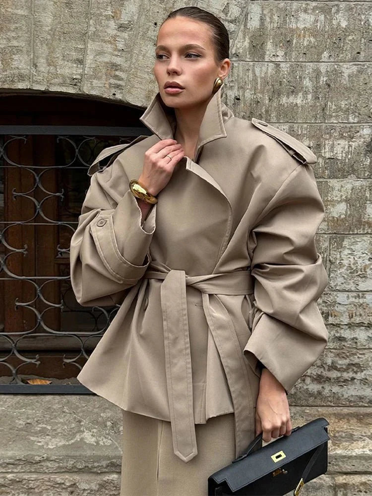 EB | Crop Trenchcoat