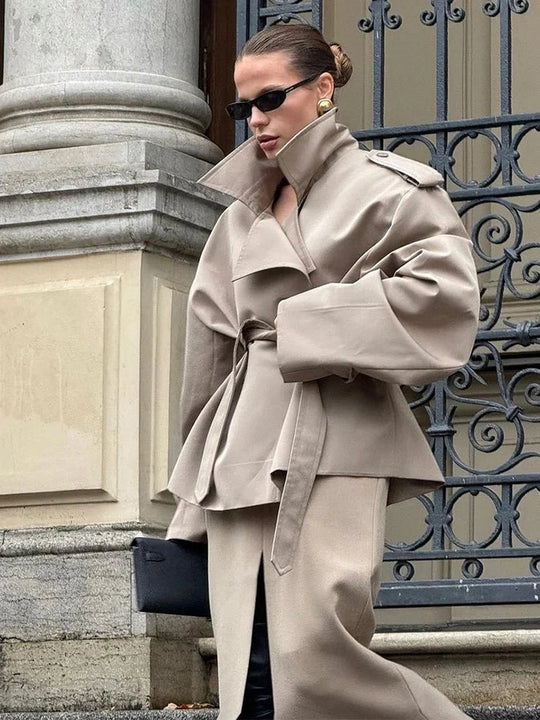 EB | Crop Trenchcoat