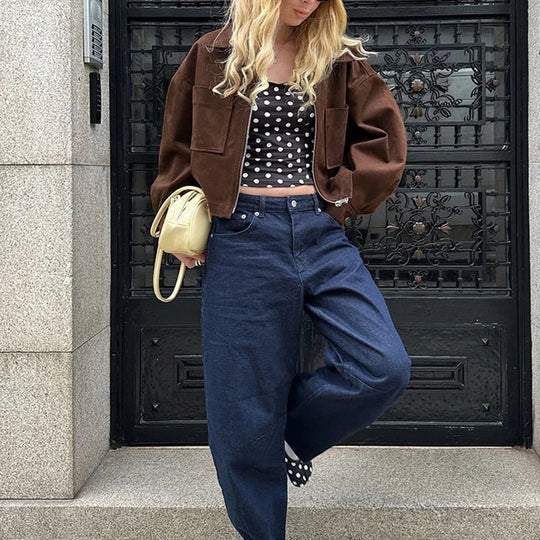 EB | Wildleder Bomberjacke