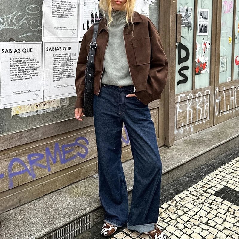 EB | Wildleder Bomberjacke