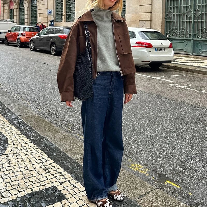 EB | Wildleder Bomberjacke