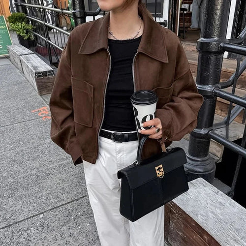 EB | Wildleder Bomberjacke