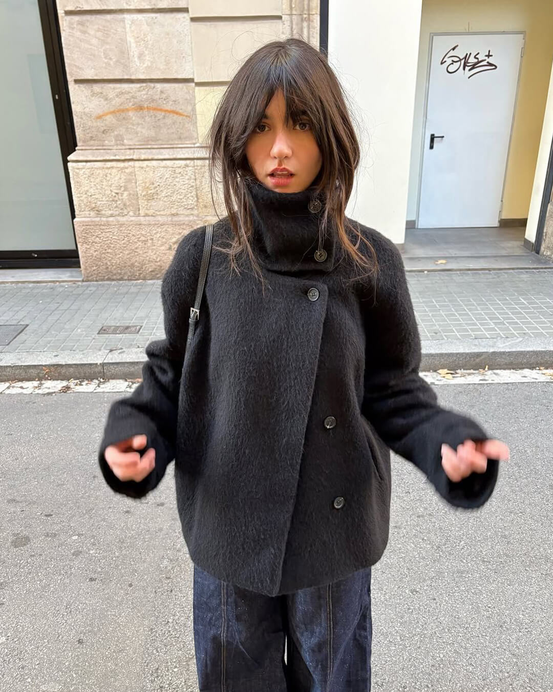 EB | Elegante Jacke mit Stehkragen