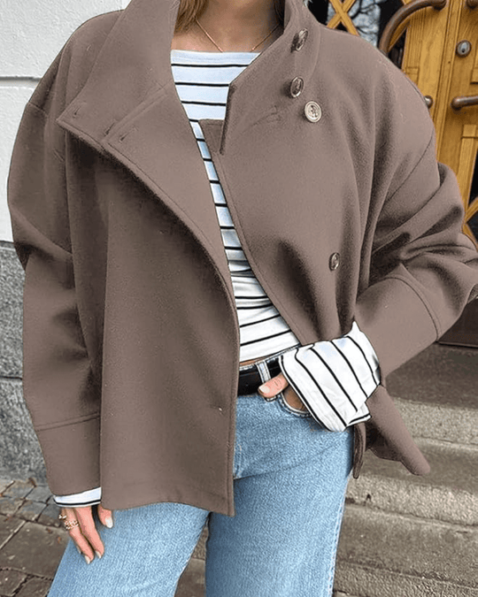 EB | Elegante Jacke mit Stehkragen