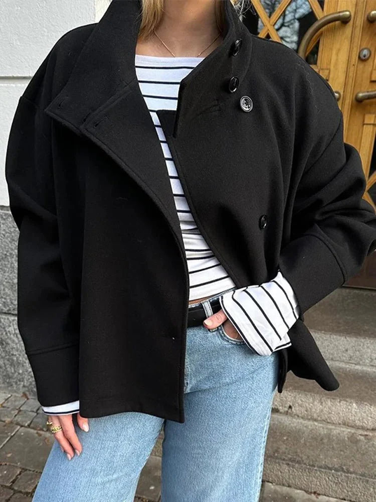 EB | Elegante Jacke mit Stehkragen
