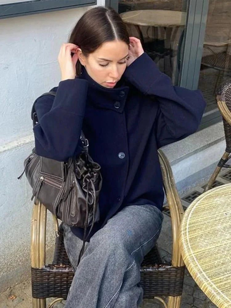 EB | Elegante Jacke mit Stehkragen