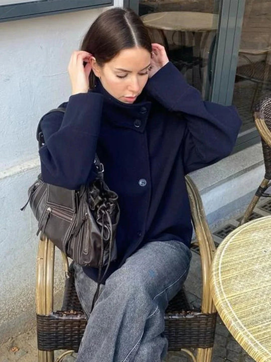 EB | Elegante Jacke mit Stehkragen