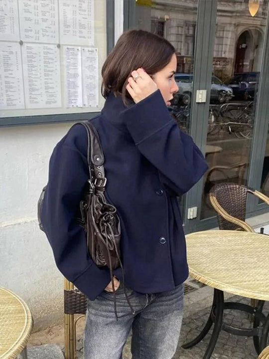 EB | Elegante Jacke mit Stehkragen