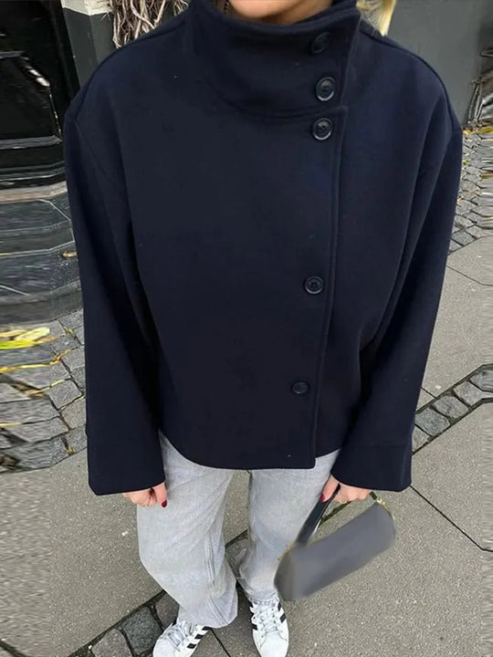 EB | Elegante Jacke mit Stehkragen